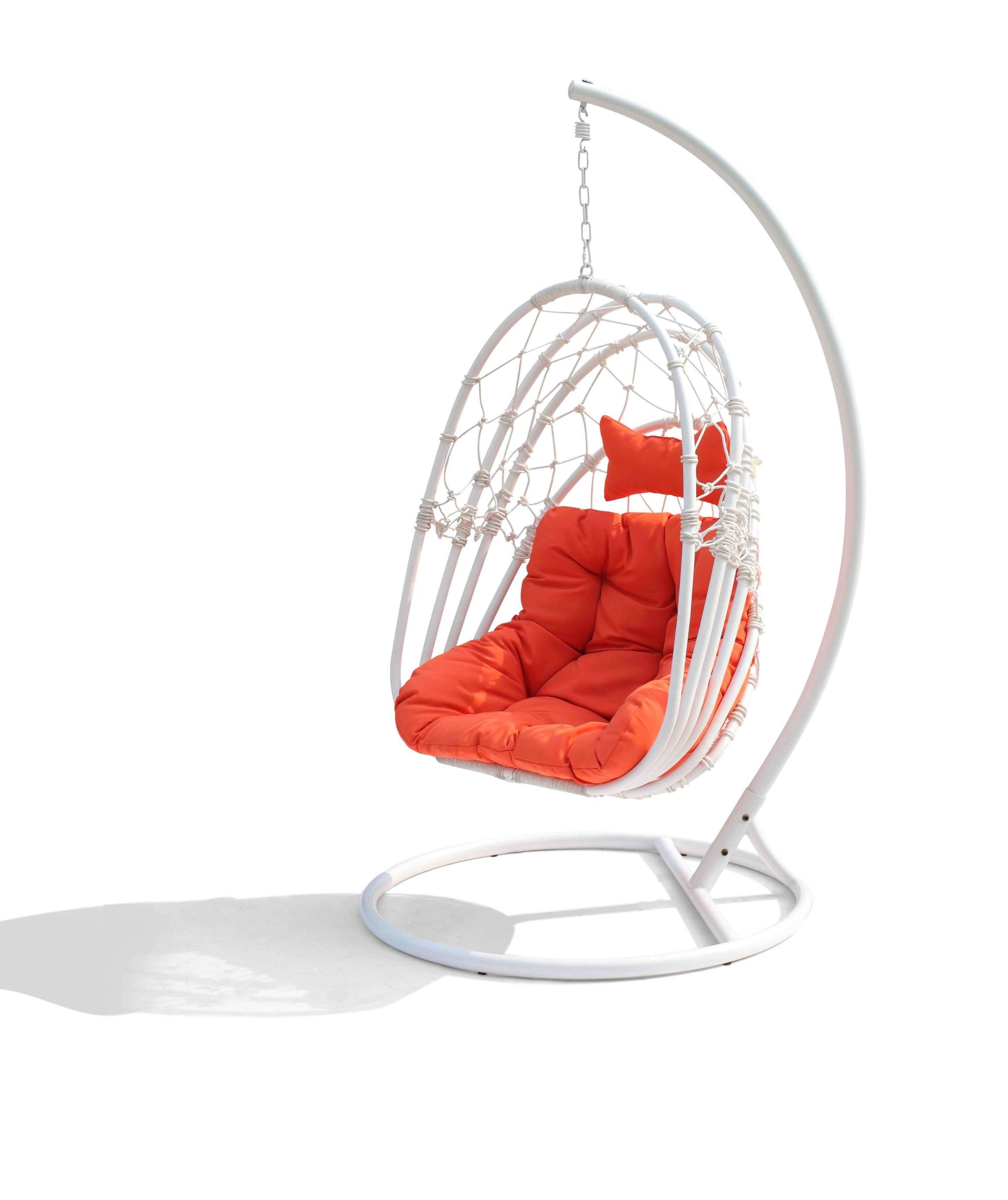 homegarden PE rattan hanging egg chair-swing chair-hängesessel