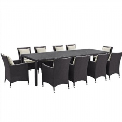 homegarden Rattan dinning table and chair