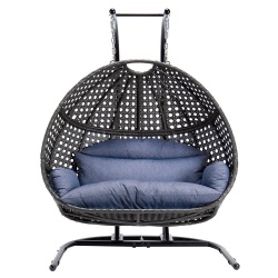 homegarden 2seater KD hanging egg chair-swing chair-hängesessel