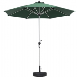 homegarden aluminium umbrella 2.7m round