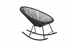 homegarden PE rattan rocking chair