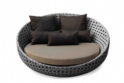 homegarden flat rattan daybed