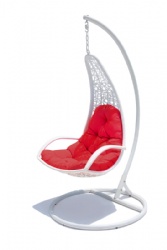 homegarden PE rattan hanging egg chair-swing chair-hängesessel